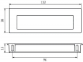 SIRO 12431 2382-112 ZN21 ZN81 Kovová mušle