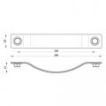 SIRO 14412 SM8298-188/LS8 AN15 Kožená úchytka