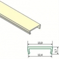 Krycí lišta pro LED Wireli 11,12,60,45 2m Klip