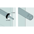 BL 956A1201 Přímý adaptér TIP-ON prodloužený Bílý