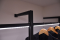 SALLPSATTOSVK Profil LED osvětlená šatní tyč včetně krytky 3m