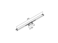 D523709 Tlumič dovírání SOLID CENTRO 1691 do 40kg/1kř pro horní vedení univerzální, SOLID