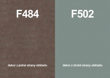 Zástěna F484 ST87/F502 ST2 4100/640/9,2