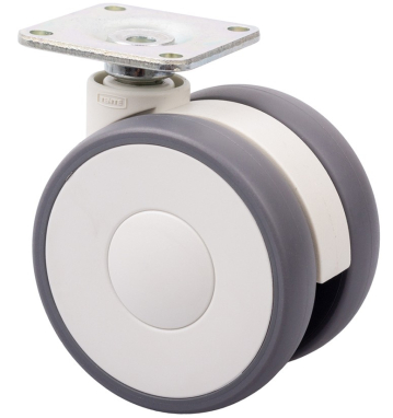 Kolečko TENTE Linea 65mm 70kg světle šedá