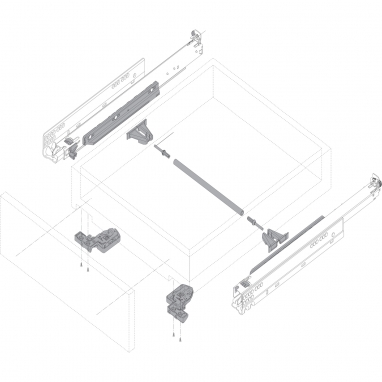 BL 760H4000T MOVENTO Tip-on 400mm 40kg