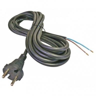 Flexo guma ( kabel, šňůra ) 2x1 černá 3m 