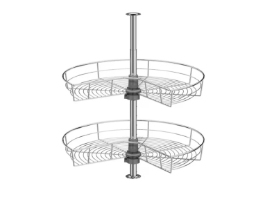 IT1002316001 Karusel 270° WIRELI Komfort, 610x695-770 mm, chrom