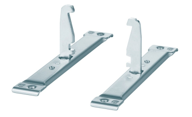 KES 235421 Dispensa, držák čela pro potravinovou skříň, 200mm, šedá