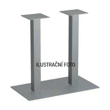 Centrální stolová noha dvojitá STRONG ST 8745-8 černá