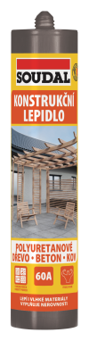 Lepidlo konstrukční 60A 300ml Soudal AKCE