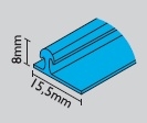 Profil L-050 Al Fast spodní/horní č.4