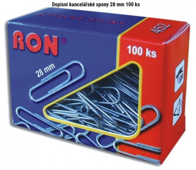 Sponky kancelářské Sakota 28mm