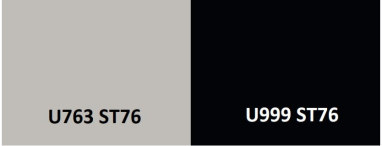 Zástěna U763 ST76/U999 ST76 4100/640/9,2 