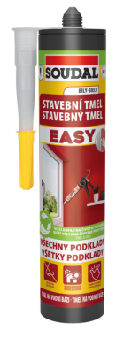 Stavební tmel Soudal EASY 280ml bílý