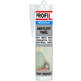 Tmel Akrylový přetíratelný, bílý, 310 ml Profil