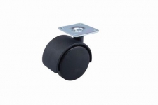 Kolečko CL45 - černé 45 mm + plotnička