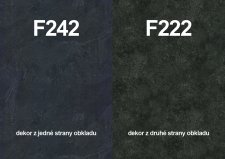 Zástěna F242 ST10/F222 ST76 4100/640/9,2