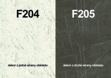 Zástěna F204 ST75/F205 ST9 4100/640/9,2