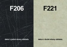 Zástěna F206 ST9/F221 ST87 4100/640/9,2