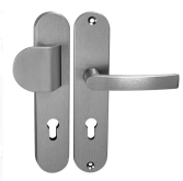 AXA - BETA2 klika/madlo Inox elox PZ otvor pro vložku, rozteč: 72 mm