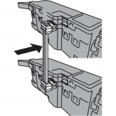 Z10K050S synchronizační kabel SERVO-DRIVE, délka 50 cm, plast bílý
