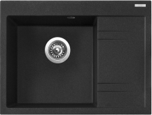 Dřez RIM 650 L Granblack levý